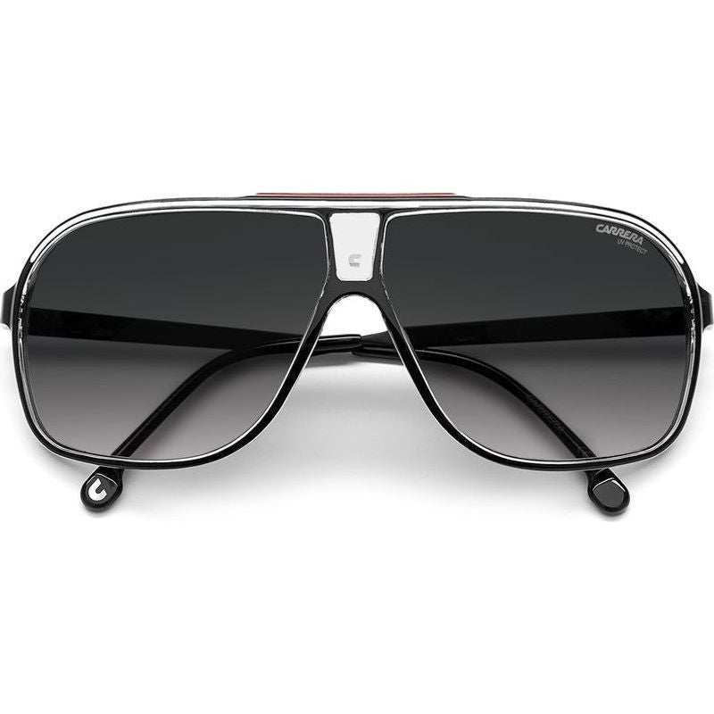 Grand Prix 3, Black Red/Dark Grey Gradient Lenses