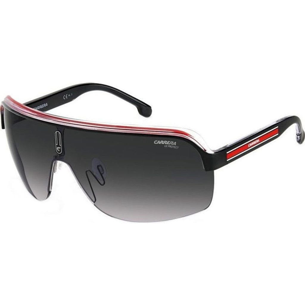 Top Car 1/N, Black and Red/Dark Grey Gradient Lenses
