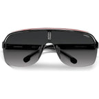 Top Car 1/N, Black and Red/Dark Grey Gradient Lenses