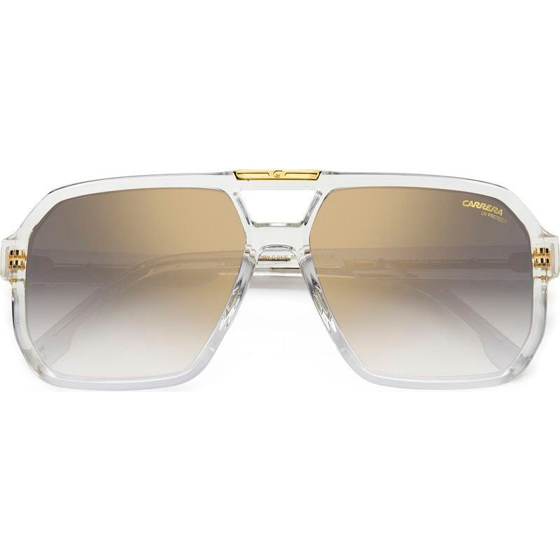 Victory C 01/S, Crystal/Grey Gold Mirror Lenses