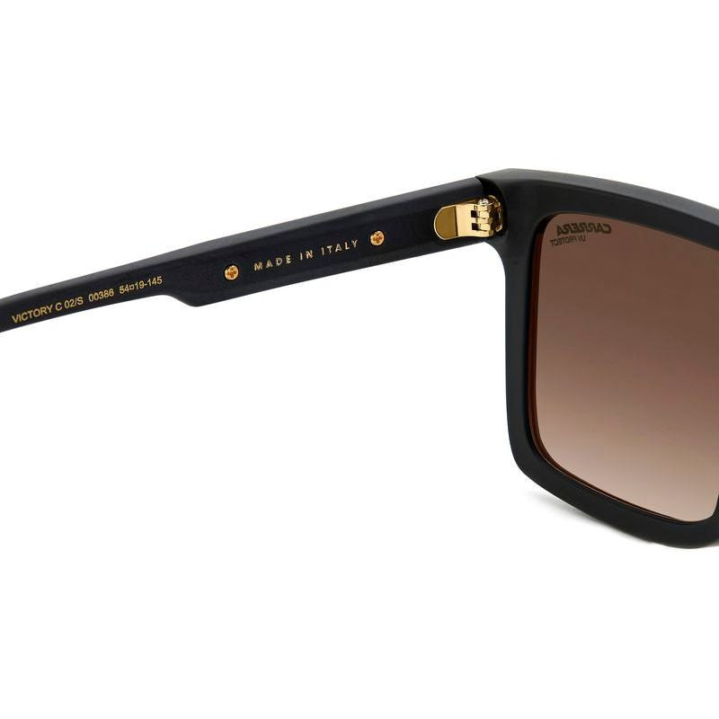 Victory C 02/S, Matte Black/Brown Gradient Lenses