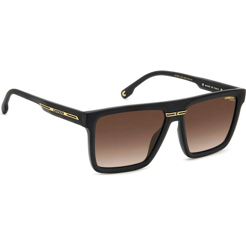 Victory C 03/S, Matte Black/Brown Gradient Lenses