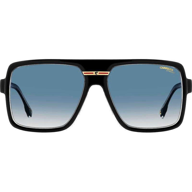 Victory C 09/S, Crystal Black/Dark Blue Gradient Lenses