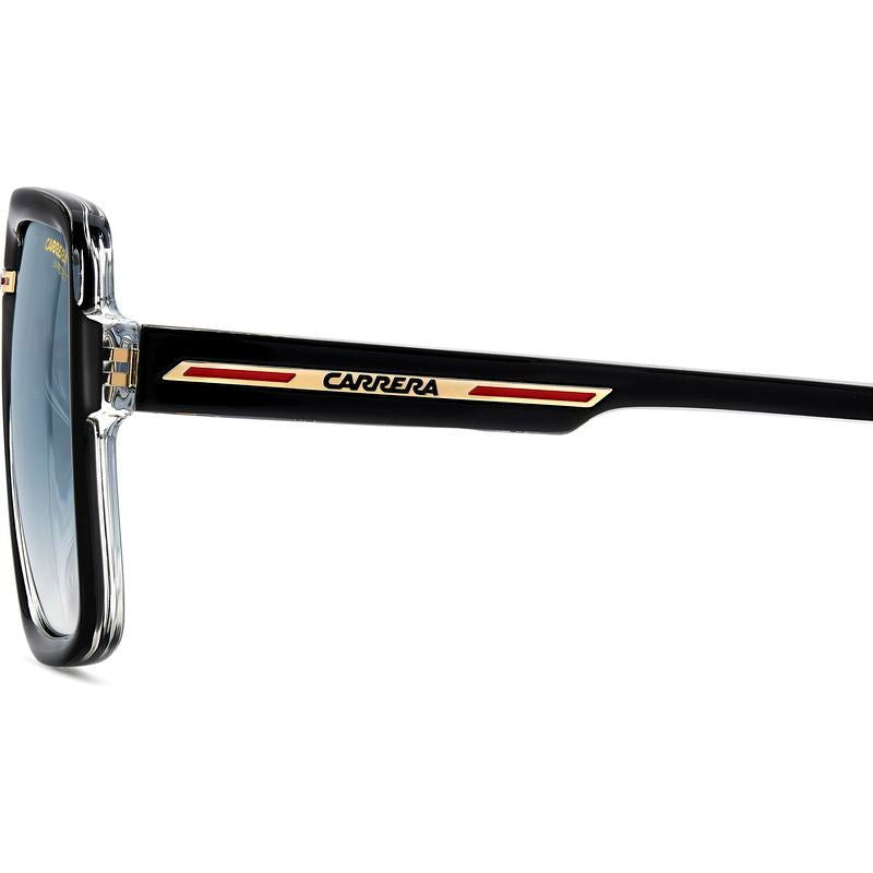 Victory C 09/S, Crystal Black/Dark Blue Gradient Lenses