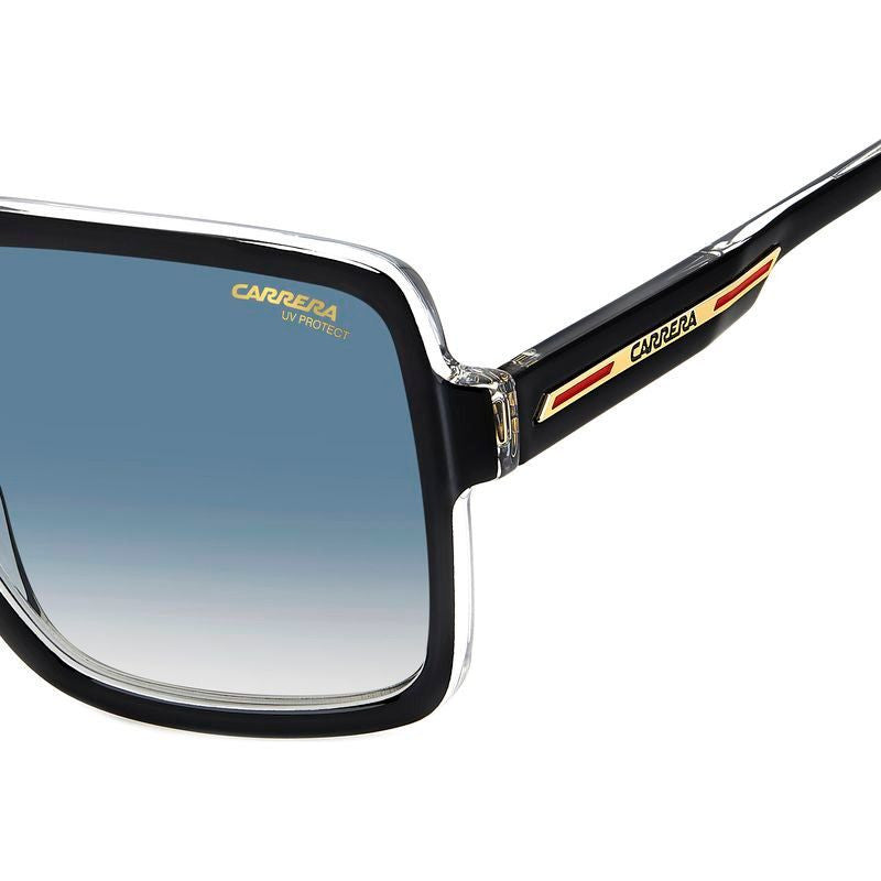 Victory C 09/S, Crystal Black/Dark Blue Gradient Lenses