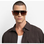 Victory C 09/S, Matte Black/Black Brown Gradient Lenses