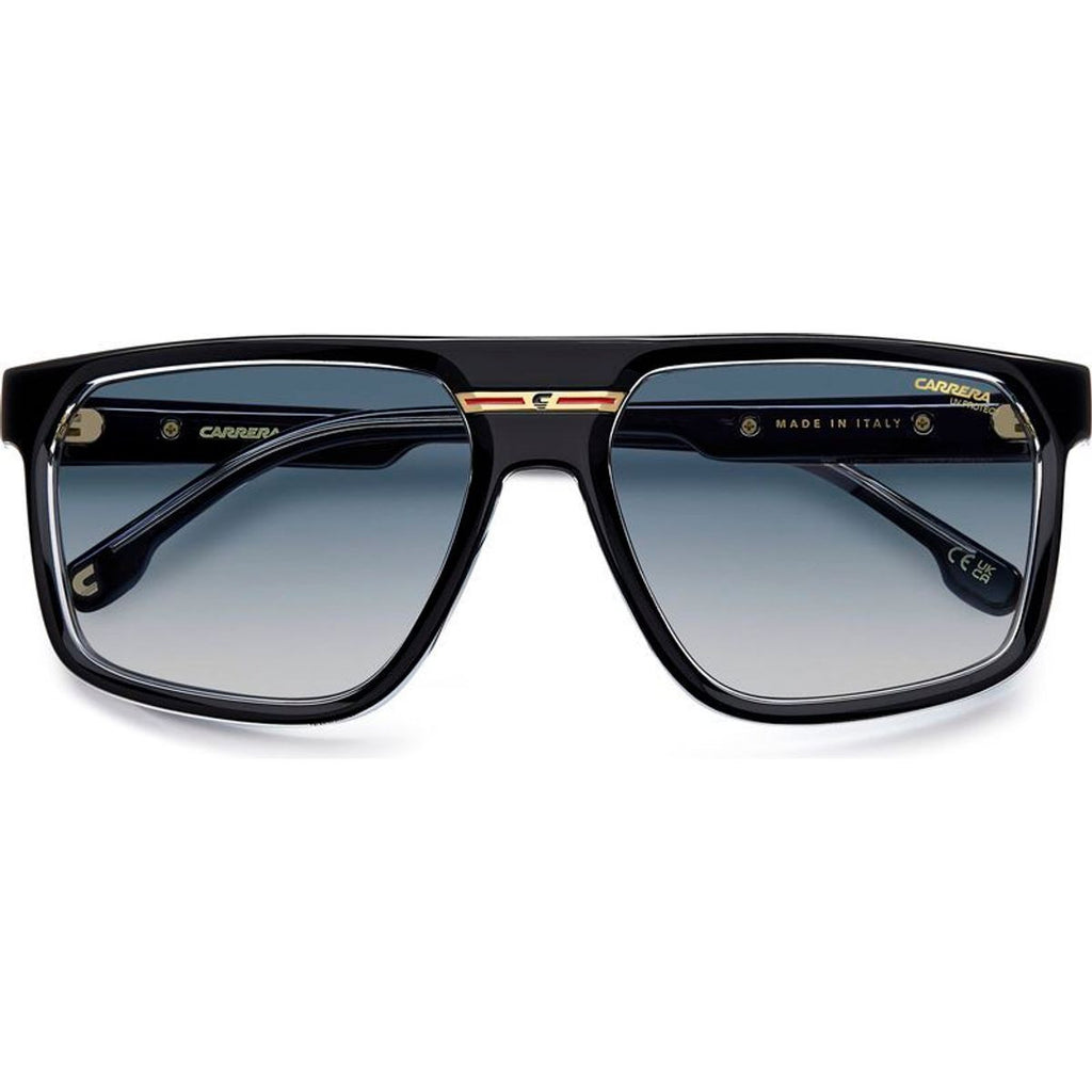Victory C 14/S, Black and Crystal/Dark Blue Gradient Lenses
