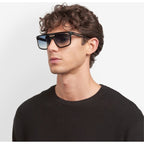 Victory C 14/S, Black and Crystal/Dark Blue Gradient Lenses