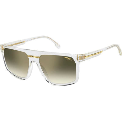 Victory C 14/S, Crystal and Gold/Green Gradient Gold Mirror Lenses