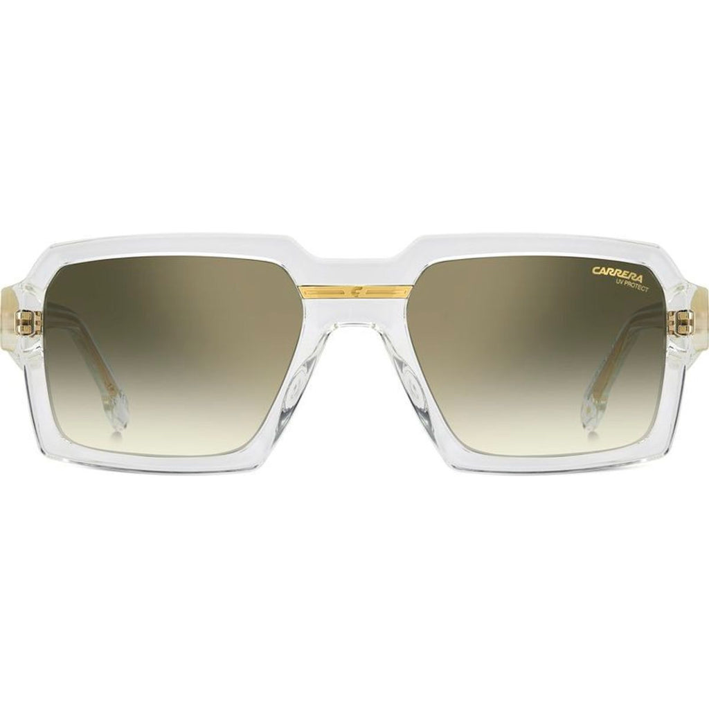 Victory C 15/S, Crystal and Gold/Green Gradient Gold Mirror Lenses