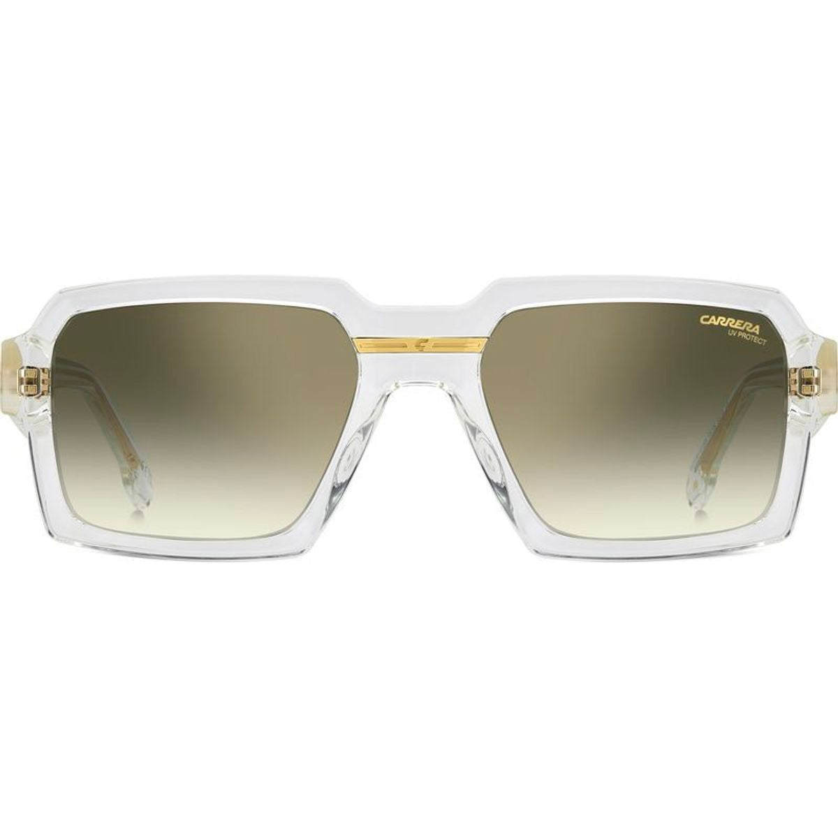Victory C 15/S, Crystal and Gold/Green Gradient Gold Mirror Lenses