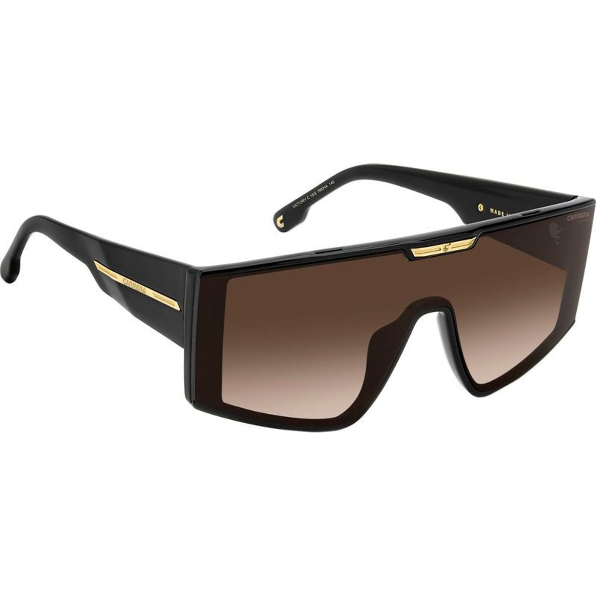 Victory C 18/S, Black and Brown/Brown Gradient Lenses