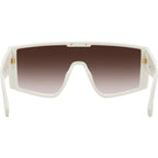 Victory C 18/S, Ivory/Burgundy Gold Mirror Gradient Lenses