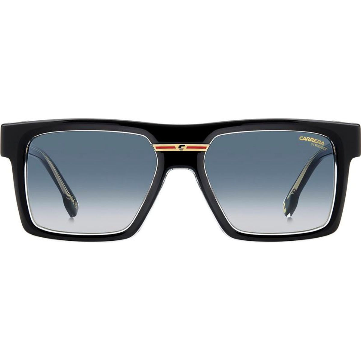Victory C 25/S, Crystal Black/Dark Blue Gradient Lenses