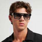 Victory C 25/S, Crystal Black/Dark Blue Gradient Lenses