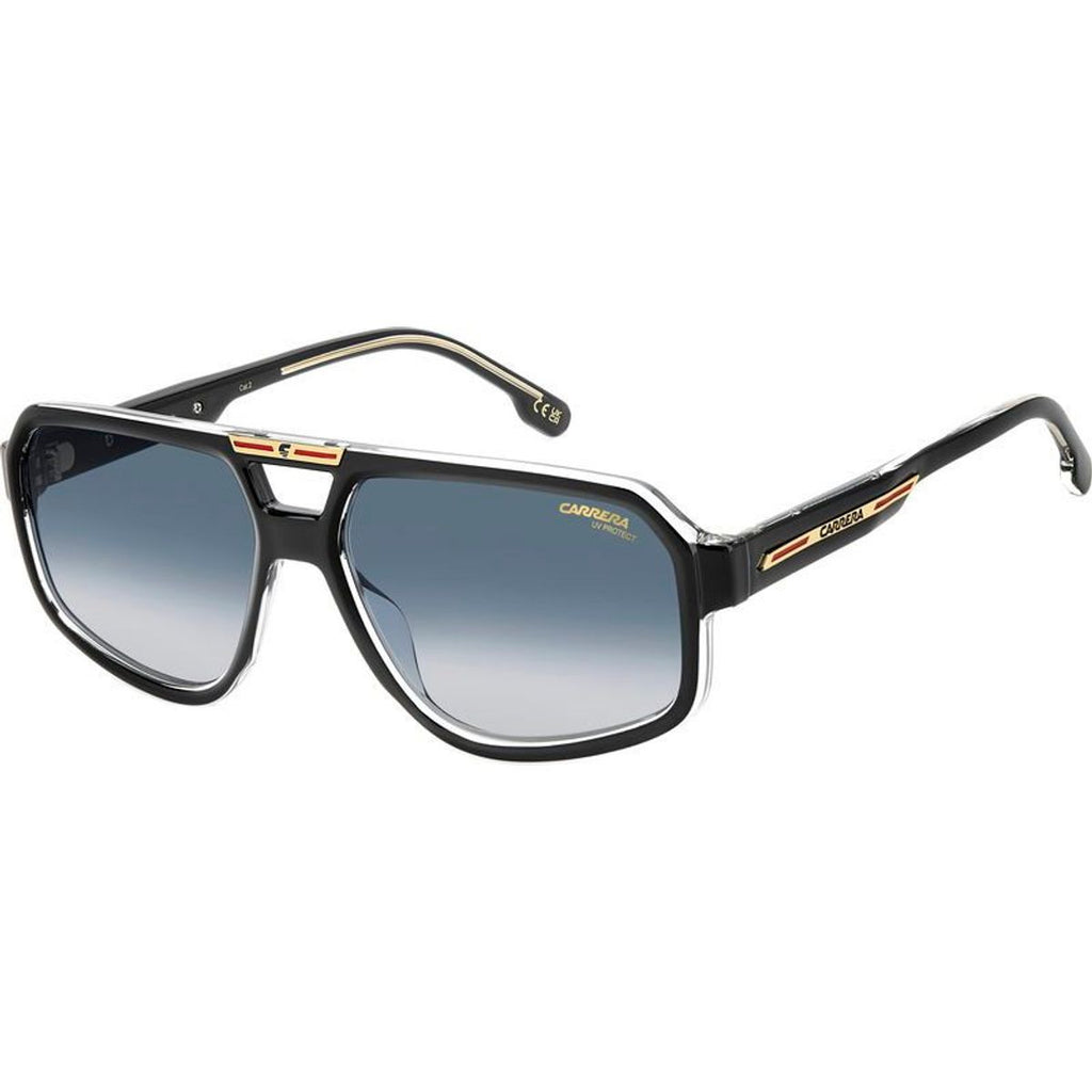 Victory C 26/S, Crystal Black/Dark Blue Gradient Lenses