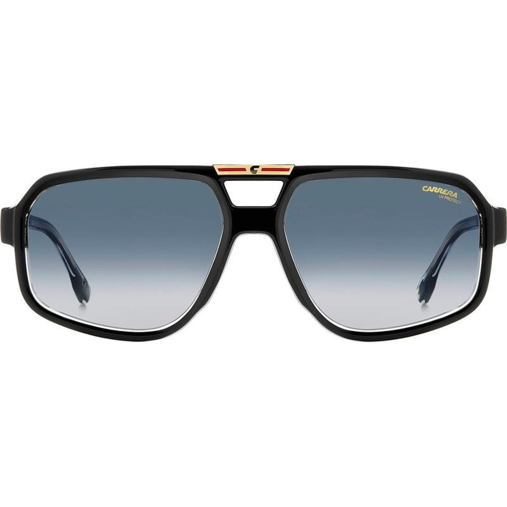 Victory C 26/S, Crystal Black/Dark Blue Gradient Lenses