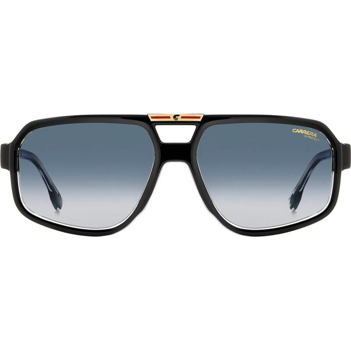 Victory C 26/S, Crystal Black/Dark Blue Gradient Lenses