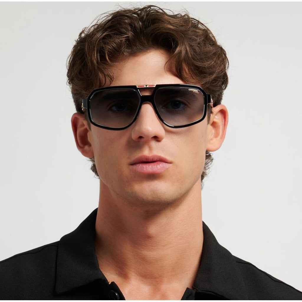 Victory C 26/S, Crystal Black/Dark Blue Gradient Lenses