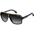 Carrera 1001/S Black and Gold Grey Gradient Angle
