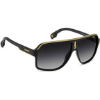 Carrera 1001/S Black and Gold Grey Gradient Angle2