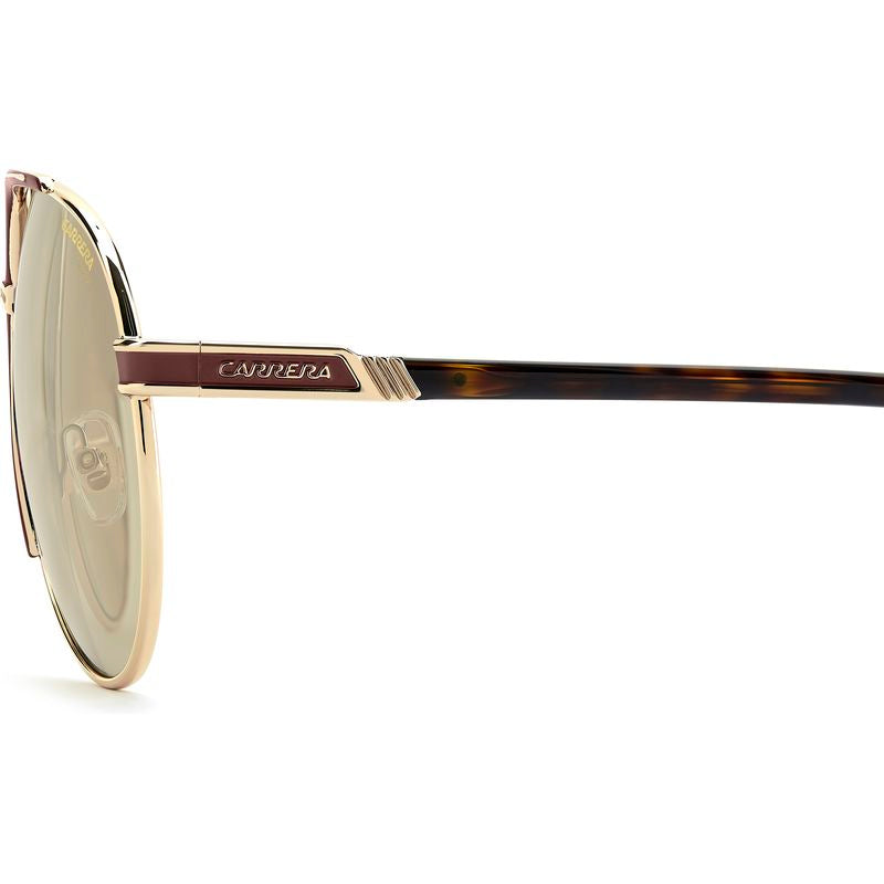 Carrera 1089/S Gold Burgundy Green Photochromic Side