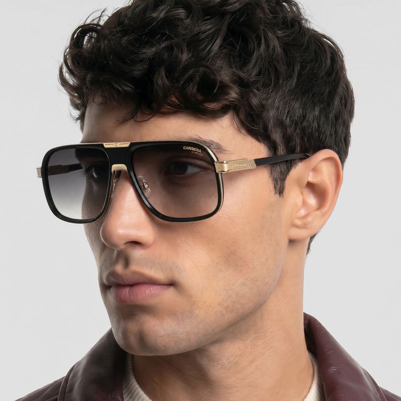 Carrera 1090/S Black Grey Gradient Front
