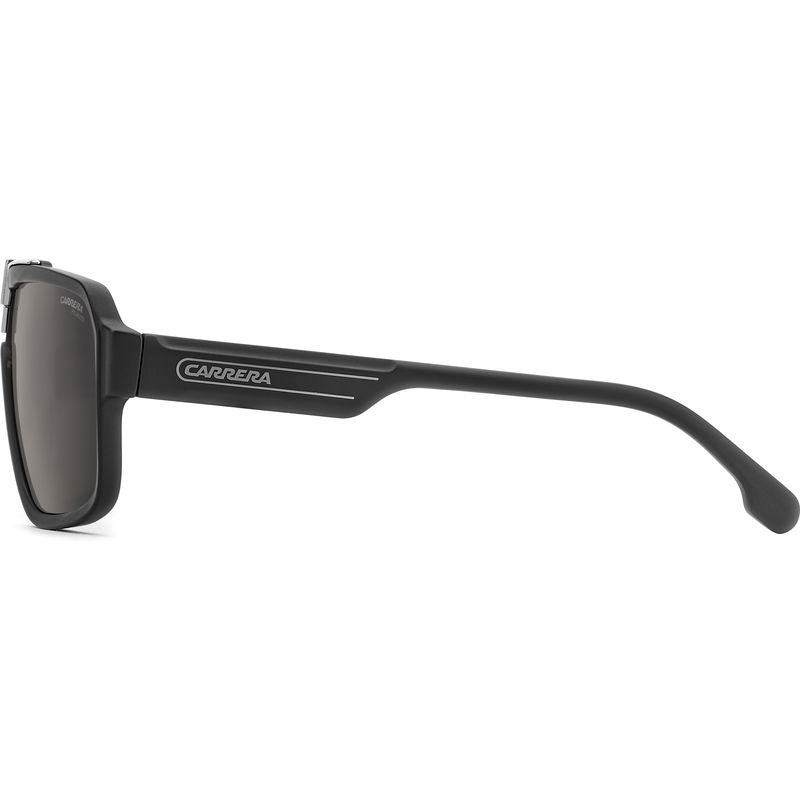 Carrera 1091/s Matte Black Ruthenium Grey Polarised Side
