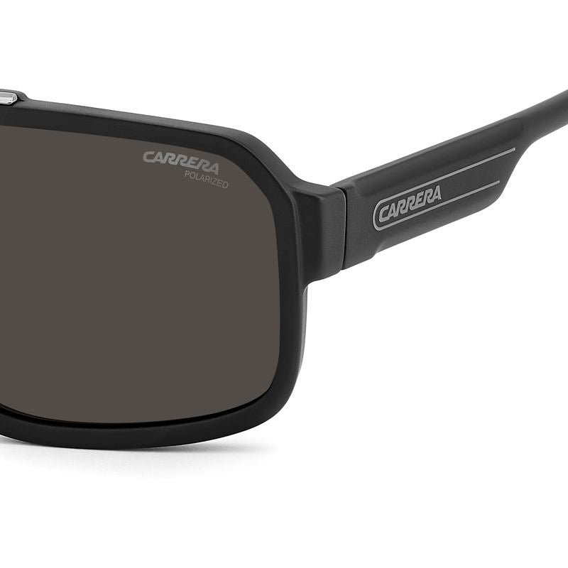 Carrera 1091/s Matte Black Ruthenium Grey Polarised Side2