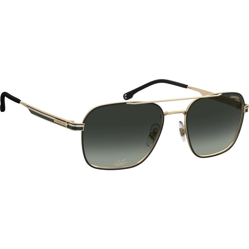 Carrera 379/S/Pat Gold Green Gradient Polarised Angle2
