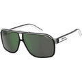 Carrera Granx Prix 2/N/S Black and White Green Mirror Polarised Angle