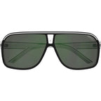 Carrera Granx Prix 2/N/S Black and White Green Mirror Polarised Front
