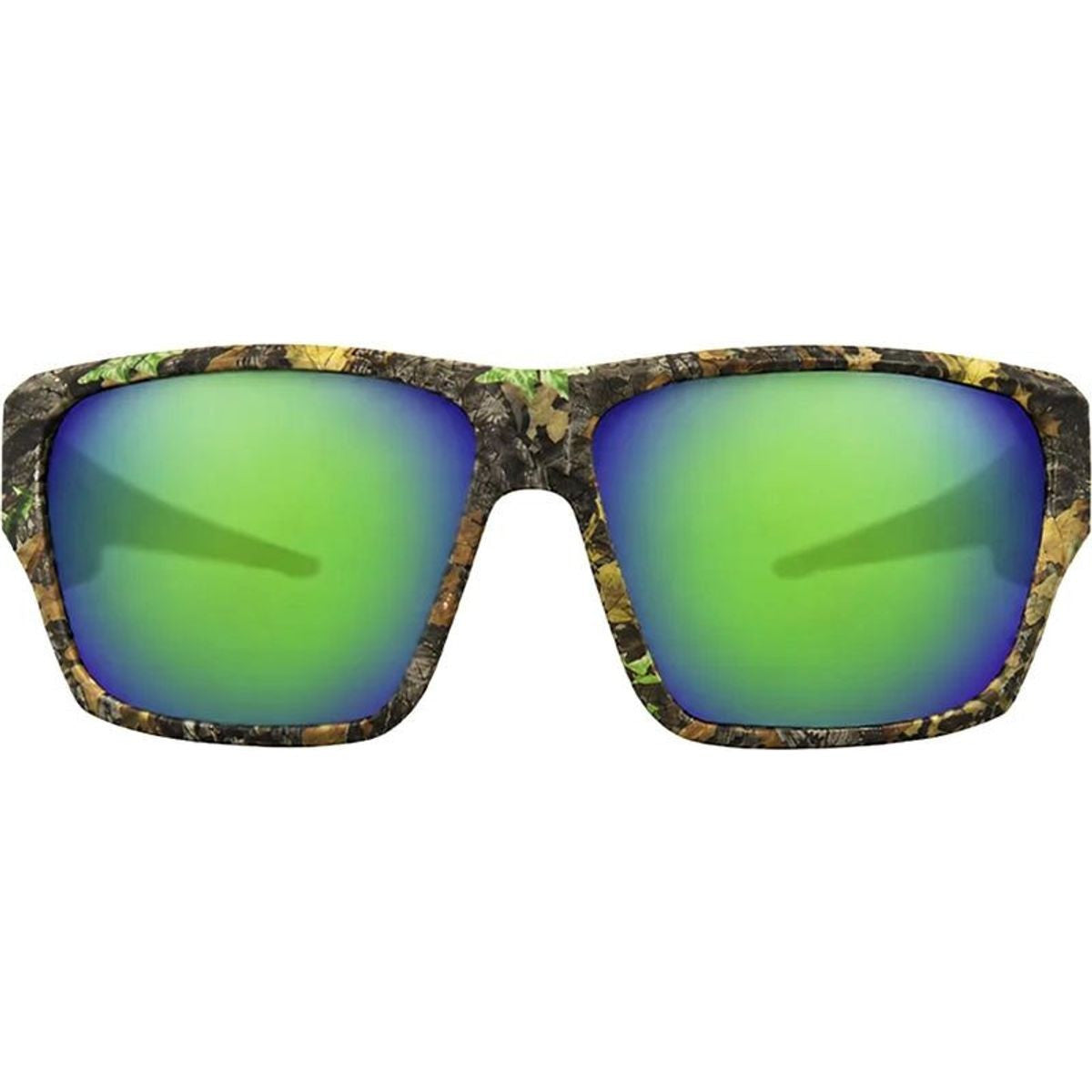 Airborne, Matte Camo/Green Mirror Polarised Lenses