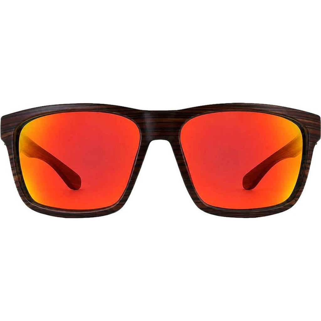Altitude, Matte Brown Streak/Red Mirror Polarised Lenses