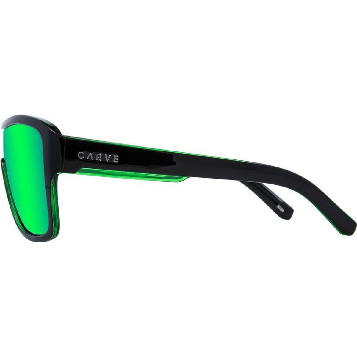 Anchor Beard, Black/Green Mirror Lenses