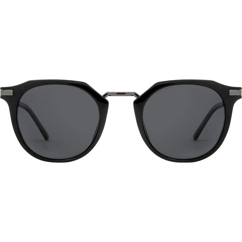 Frankie, Gloss Black/Dark Grey Polarised Lenses
