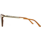 Frankie, Gloss Xtal Tobacco and Gold/Brown Lenses