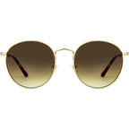 Heidi, Brushed Gold/Brown Gradient Lenses