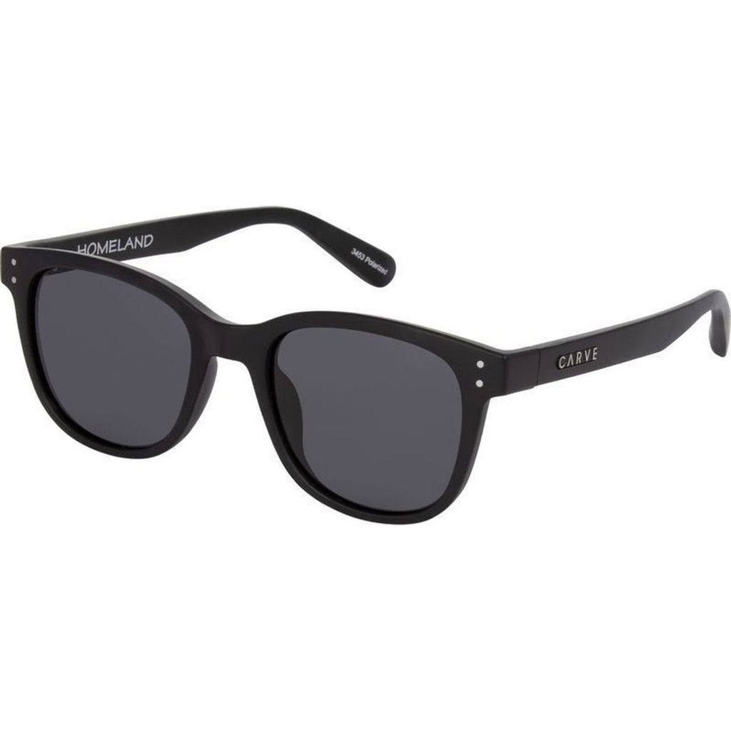 Homeland, Matte Black/Grey Polarised Lenses