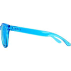 Cali, Crystal Blue/Blue Mirror Lenses