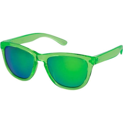 Cali, Crystal Lime/Green Blue Mirror Lenses