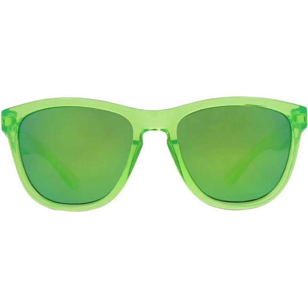 Cali, Crystal Lime/Green Blue Mirror Lenses