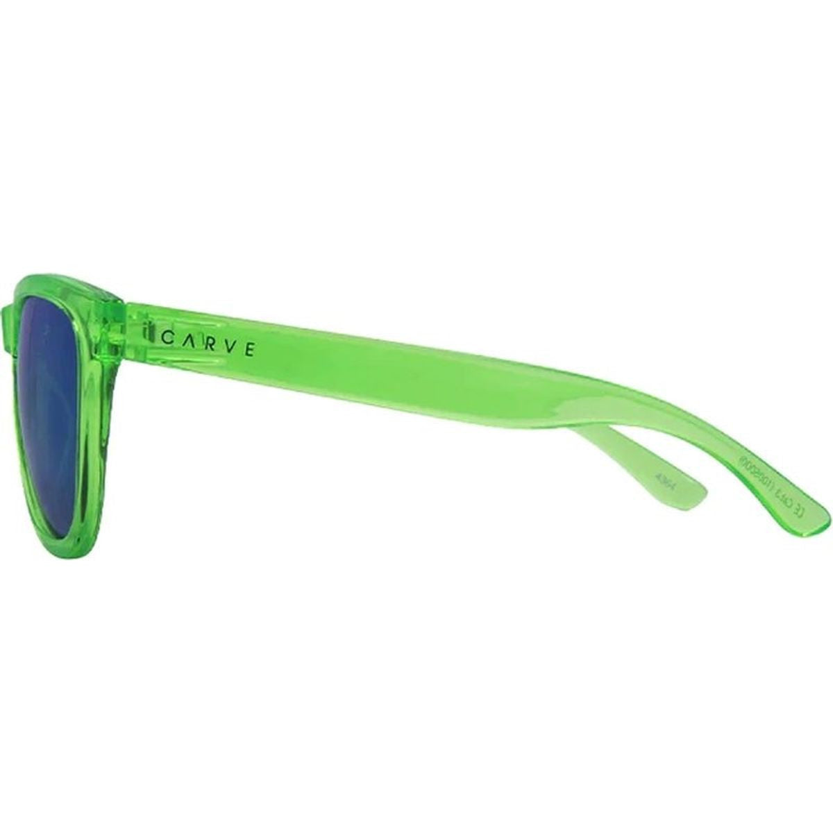 Cali, Crystal Lime/Green Blue Mirror Lenses