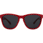 Cali, Gloss Red Hearts/Grey Lenses