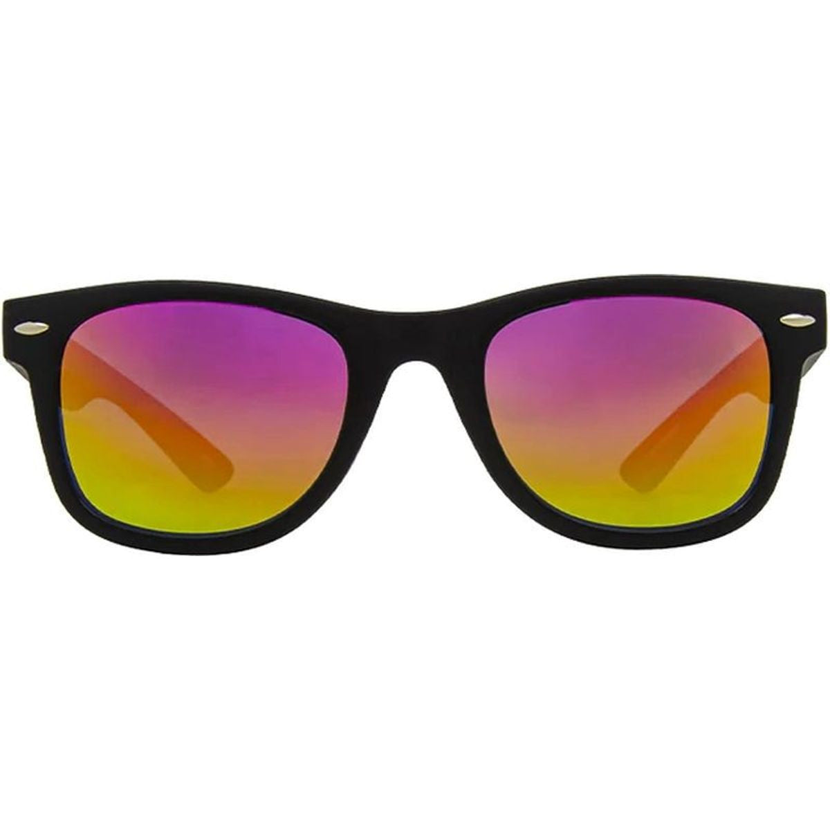 Digger, Matte Black/Rainbow Mirror Lenses