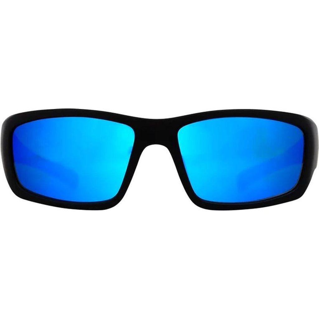 Moray Jr, Matte Black/Blue Mirror Lenses