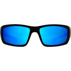 Moray Jr, Matte Black/Blue Mirror Lenses