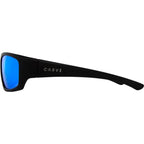 Moray Jr, Matte Black/Blue Mirror Lenses