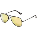 Rockstar, Black/Gold Iridium Lenses
