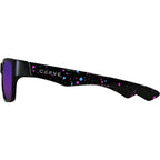 Stinger, Matte Black Printed/Purple Mirror Lenses